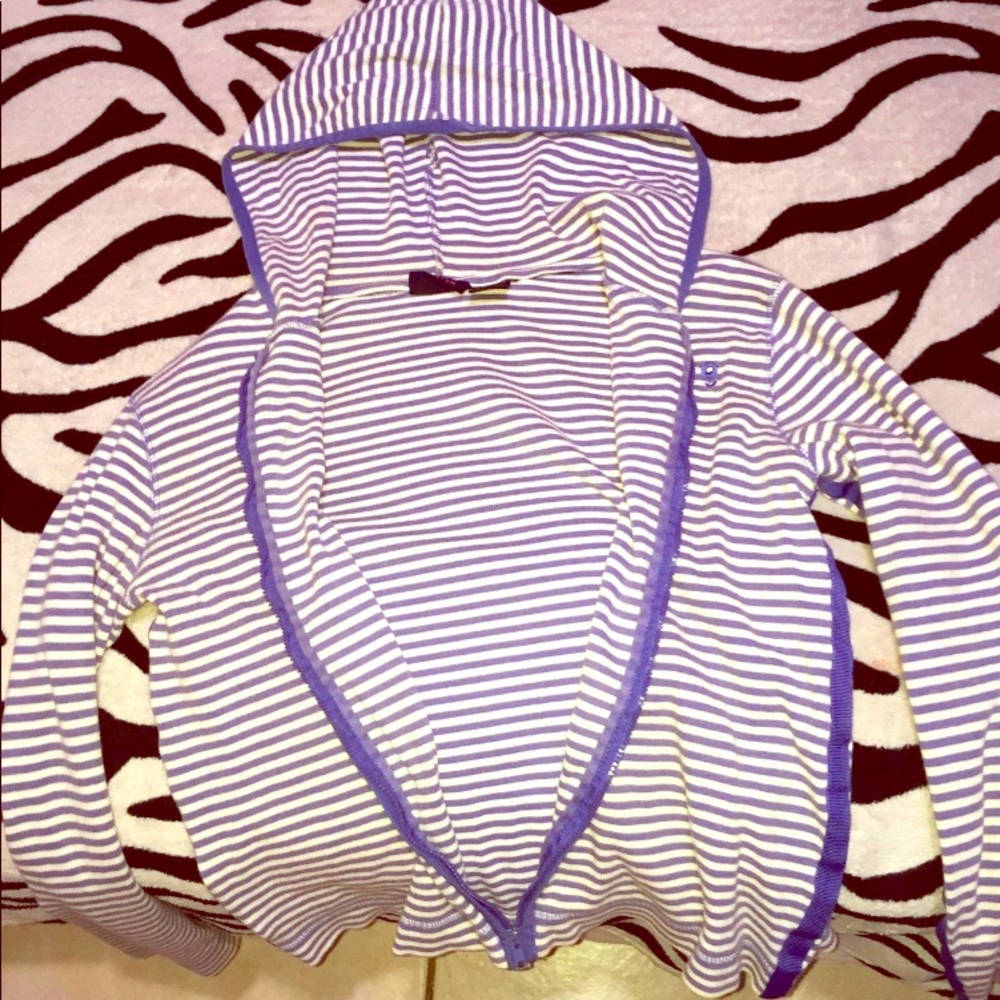 Comfortable striped jacket